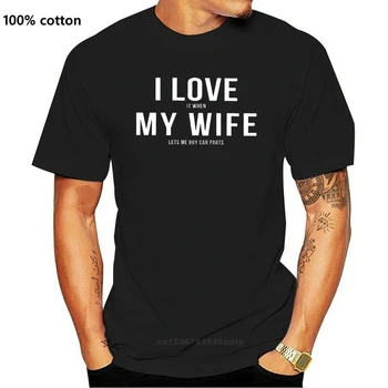 Karım Araba Parçaları Tişörtleri Almama İzin Verdiğinde Onu Seviyorum