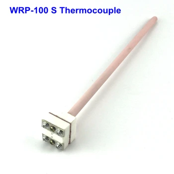 S tipi Platin ve Rodyum Termokupl Probu WRP - 100 Prob Sıcaklık Sensörü 1350 Derece