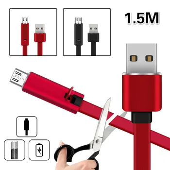 1.5 M Yenilenebilir USB kablosu mikro USB C Tipi C Kablo Tamir Edilebilir Cep Telefonu şarj aleti kablosu Yeniden Doğmuş samsung için şarj kablosu Huawei