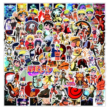 10/30/50/100 adet Uzumaki Naruto NARUTO Anime Çıkartmalar Çocuklar için Su Geçirmez Çıkartmaları DIY Kaykay Bagaj Telefon Karikatür Oyuncak Etiket