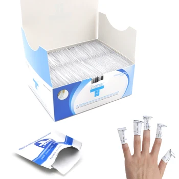 200 Adet / kutu Çivi Jel Oje temizleme mendilleri Peçeteler Yağ Çözücü Temizleyici Nail Art UV Jel Sökücü Çivi Pedleri Kağıt Makyaj Aracı