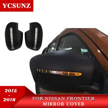 2014-2022 LED Ayna nissan için kapak Frontier 2019 Kapı Ayna Nissan Navara için NP300 2015 2017 2018 2020 2021 Göstergesi Ycsunz