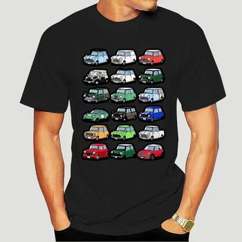 2019 austin mini baskılı tshirt Erkekler Yaz Tarzı austin mini Cooper Austin Klasik Araba T Shirt Kısa Kollu Tee 7054X