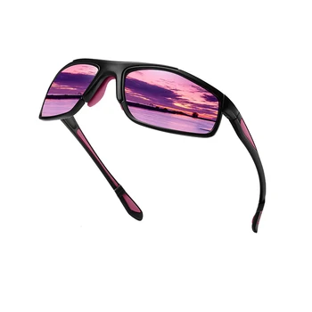 2021 yeni spor güneş gözlüğü erkekler ve kadınlar için aynı TR90 yüksek kaliteli renkli gece görüş gözlüğü rüzgar kum güneş gözlüğü bisiklet