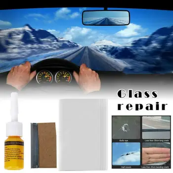 Araç ön camı Ön Cam Kırık Cam tamir kiti Cam Kitleri DIY Arabalar Pencere Araçları Cam Çizik Aracı Kiti Araba Yıkama