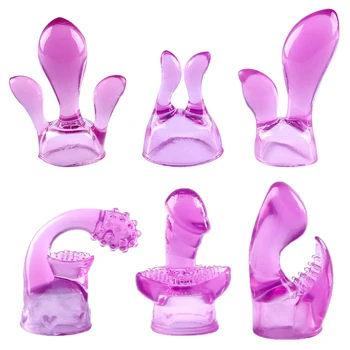 AV Vibratör Eki G-spot Sihirli Değnek Sopa Kafa Kapakları Klitoris Masajı Titreşim Aksesuarları Yetişkin Seks Oyuncakları Kadınlar İçin