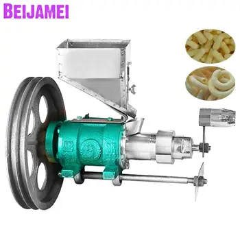 BEIJAMEI Ticari şişirilmiş pirinç Makinesi Endüstriyel Şişirme Pirinç Yapma makinesi Mısır Puf Aperatif Ekstruder