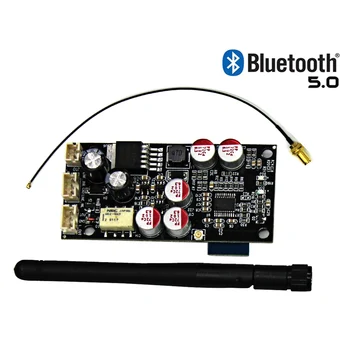 DLHıFı Bluetooth 5.0 QCC3005 QCC3034 Dekoder DAC Anten İle Ses Alıcısı PCM5101A 16bit 48KHZ HiFi Amplifikatör Preamp AMP