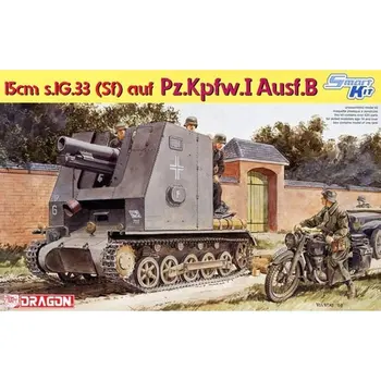 EJDERHA 6259 1/35 15 cm s. İG.33 (Sf) auf Pz.Kpfw.Ben Ausf.B Ölçekli Montaj model seti