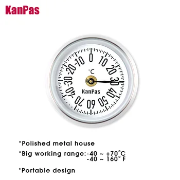 KANPAS 2022 Sıcaklık Ölçer ve Higrometre / mini Sıcaklık sensörü / Kaliteli Termometre araba / Santigrat Fahrenheit mevcut
