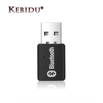 Kebidu Bluetooth Verici Adaptörü 5.0 Kablosuz USB Bluetooth Adaptörü Stereo Ses Adaptörü için pc bilgisayar İçin Windows 7/8/10