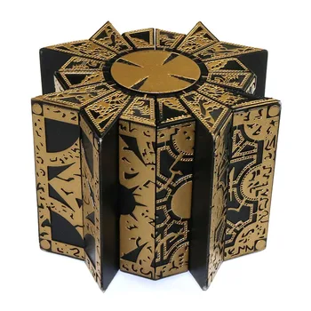 Kilit Bulmaca Kutusu Bulmaca Kutusu Hellraiser Korku Heykelcik Rubik Küp Oyuncak Süsleme Terör Figürleri Film Gizem Ramon