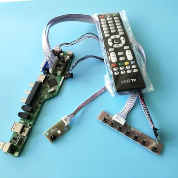 Kiti LP140WH8-TLA1 / LP140WH8-TLC1 Denetleyici kurulu paneli 1366x768 40pin USB Ekran TV HDMI LCD uzaktan AV Ses Ekranı VGA LED