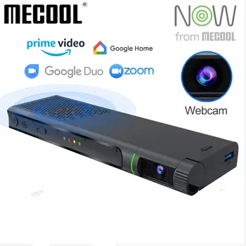 Mecool KA2 Akıllı android tv kutusu 4k Kamera ile 2G 16G Amlogic S905X4 kurulum kutusu Görüntülü Arama Medya Alıcısı