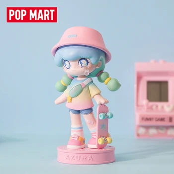 POPMART Azura Kızların Vestiyer Serisi Kör Rastgele Kutu Tahmin Çantası Gizem Kutusu Oyuncak Bebekler Sevimli Anime Figürü Mistery Süsler Hediye