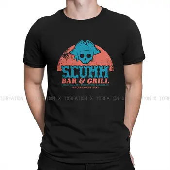 SCUMM BAR Retro TShirt Erkek Maymun Adası Oyunu LeChuck Elaine Guybrush Giyim Yenilik T Shirt Yumuşak Baskılı Yaratıcı Hediye