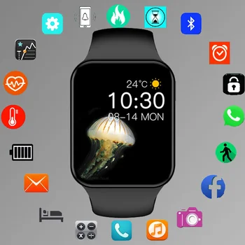 Serisi 7 dijital saat Erkekler Kadınlar Smartwatch Kalp Hızı Adım Kalori Spor İzleme ı7 akıllı saatler Apple Android İçin Y68 Pro