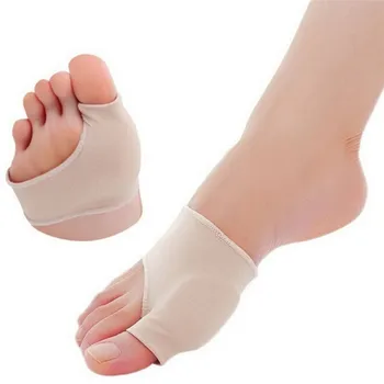 Sıcak 1 Çift Büyük Ayak Halluks Valgus Düzeltici Ortez Ayak Bakımı Kemik Başparmak Ayarlayıcı Düzeltme Pedikür Çorap Bunyon Düzleştirici