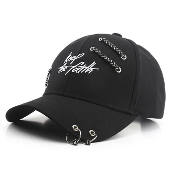 Tutmak İnanç Snapback Kap Erkek Kadın halkalı anahtarlık beyzbol şapkası Serin Moda Bisiklet Dans Şapka Pamuk Güneş Şapka 2021 Yeni Kap