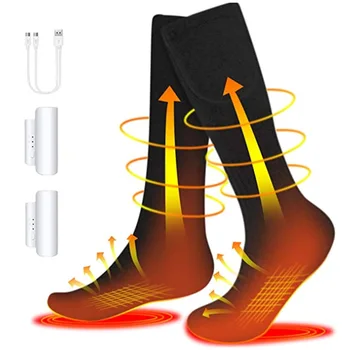 Xiaomi şarj Edilebilir ısıtmalı sıcak tutan çoraplar Elektrikli ısıtmalı Çorap Kayak ısınma Elektrikli Çorap uzak kızılötesi ısıtmalı sıcak tutan çoraplar