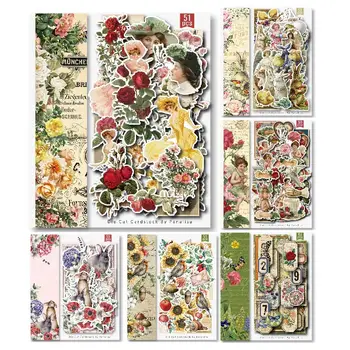 Yeni Yaz Peri Vintage Kalıp Kesim Kart Stoğu DIY Koleksiyonu Kiti Önemsiz Günlüğü Scrapbooking Mutlu Planlayıcısı Dekoratif Hediye Kartı