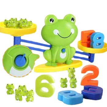 Çocuk Montessori matematik oyuncak bebek denge ölçekli dijital hediye kurulu oyun eğitim öğrenme oyuncak denge ölçekli dijital eğitim